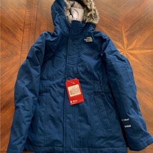 The North Face Navy Insulated Parka